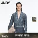 江南布衣（JNBY）【商场同款】26春新品西服宽松长袖5Q2715350 098/黑灰系组合 S