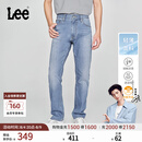 Lee【726直筒凉凉裤-薄荷蓝】Lee男款夏季牛仔裤浅蓝色薄款宽松裤子 浅蓝色 32