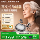 未来客（vlk）老人助听器老年人耳聋耳背专用骨传导概念隐形耳夹P18送长辈礼物