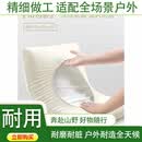古旭同款一次性枕套旅行枕头套枕巾加厚隔脏弹力单人火车卧铺酒店床上 栗米白【10包20条】加厚隔脏
