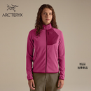 ARC'TERYX始祖鸟 DELTA JACKET 女子 抓绒衫 Lt Renegade/浅枫野红 M