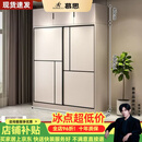 慕思（de RUCCI）衣柜家用卧室推拉门新款2026出租房用经济型小户型简易大衣橱 长120*高220*深50 2门主柜+顶柜【五星品质】 组装