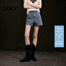 ONLY 2026春季丹宁风A摆实用斜插口袋短裤牛仔裤女|126143011