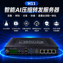 海威视界H11 嵌入式H5流媒体转发服务器16路转码器教学直播系统校园直播内网直播系统rtmp/webrtc低延时  H11转发服务器