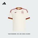 adidas大童西班牙国家队世界杯客场球迷版速干足球球衣阿迪达斯   汉玉白   152