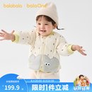 巴拉巴拉童装宝宝羽绒服秋冬季婴儿轻薄儿童外套上衣造型萌趣男童女童反季 黑白色调00491-208424107217 100 cm