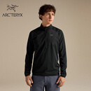 ARC'TERYX始祖鸟 DELTA 1/2 ZIP 男子 抓绒衫 Black/黑色 M