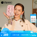 LeSportsac乐播诗新款碎花萌宠系列可爱毛绒喵爪樱花手机包手拿包生日礼物 茸爪樱花喵