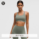 lululemon丨Wunder Train 女士后侧网面运动内衣 LW2EKSS 柳叶绿 S /6