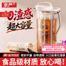 京严冷萃壶咖啡冷水壶耐高温家用食品级大容量果茶冷萃杯泡茶密封不漏 【耐冷耐热丨带目滤网】冷萃壶 2.2L 食品级材质丨密封不漏水丨耐温-30°C-100°C