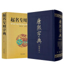【官方正版】现货速发】易经与起名起取名书籍依据康熙字典起名字典专用细说五行起名宝典字的拆解中国起名学套装宝宝起名 2册：康熙字典+起名专用字典