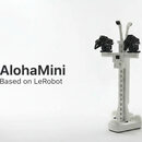 瓴乐 Mini开源双臂移动居家机器人 可升降 Lerobot兼容 Openclaw 定制款 mini原成品 (6轴 两主两从+基座+电池)