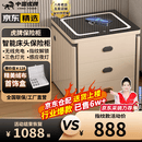 虎牌保险柜家用智能床头保险柜隐形式无线充电小型木质抽屉全钢防盗一体隐藏式保险箱密码指纹解锁 【轻奢款】香槟（无线充电+三色灯+感应灯） 指纹解锁（指纹/密码/钥匙）