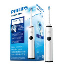 飞利浦（PHILIPS）电动牙刷成人情侣款全自动充电式 牙龈护理型 自带2支刷头测试 HX2431/06+HX2022/03