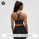 lululemon丨叶诗文同款Energy 女士长款运动内衣*Evolve LW2EDRS 黑色 S