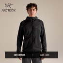 ARC'TERYX始祖鸟 SQUAMISH HOODY 男子 风壳®夹克 Black/黑色 M