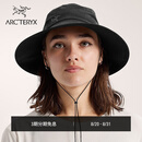 ARC'TERYX始祖鸟 SINSOLA SHADE HAT 男女同款 渔夫帽 BLACK/黑色 L-XL
