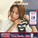 ROSYDOEDIAN撇起系列 方巾发圈 高级感条纹头绳女新款发饰扎马尾洋气 波点