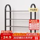 安尔雅 鞋架门口多层简易鞋柜客厅宿舍出租房收纳架子加粗  四层50cm