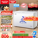 澳柯玛（AUCMA）307升单温冷柜家用减霜大冰柜 冷藏柜冷冻柜转换卧式冰箱雪糕 柜一级能效BC/BD-307HNE 以旧换新