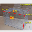 雨花洛兔子笼子特大号兔笼子家用兔笼家用鸡笼子家用号养殖笼子1米*60*4 加高加大90*60*60裸笼 包含卡扣