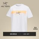 ARC'TERYX始祖鸟 KRAGG COTTON DREAM STATE CREW SS 女子 棉质短袖T恤 White Light / Luminary/石膏白/烟花橙 M