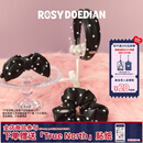 ROSYDOEDIAN 撇起系列波点发饰可爱黑白波点发箍发夹发圈发卡头饰 波点发箍