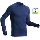 迪卡侬（DECATHLON）滑雪快干透气排汗轻量保暖滑雪打底WEDZE1 SKI500 【男士】藏青色上装 L