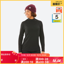 迪卡侬（DECATHLON）滑雪快干透气排汗加厚保暖滑雪打底OVW1 【女士升级款加绒加厚】黑色上装 S