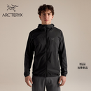 ARC'TERYX始祖鸟 SQUAMISH HOODY 男子 风壳®夹克 Black/黑色 M