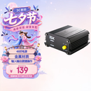 iSK 48V幻象电源SPM001 专业48v电容麦克风专用供电器 手机电脑声卡唱歌直播录音配音48v电容麦供电器