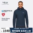 Rab睿坡男士户外高山保暖运动透气骑行防风徒步轻量棉服 QIP-17 黑/黑色-BKB L 175