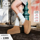 UGG冬季女士经典迷你纯色厚底纯色保暖休闲短筒雪地靴1135092 CHE | 栗色 39 39码及以下建议拍大一码