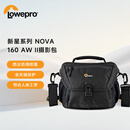 LOWEPRO乐摄宝相机包 Nova SH 160AW II新星系列 单反微单相机包 单肩 摄影包 黑色 LP37119-PWW
