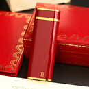卡地亚（Cartier）【二手99新】Cartier卡地亚充气打火机 红色漆面长款圆柱 男士配饰奢侈品收藏礼物
