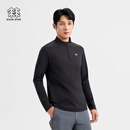 KOLON SPORT/可隆户外休闲衣 男士接触凉感UPF40+微拉绒长袖T恤