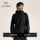 ARC'TERYX始祖鸟 NORVAN WINDSHELL HOODY 男子 风壳®夹克 BLACK/GRAPHITE/黑色/灰黑色 M