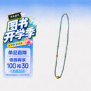 精品原矿绿松石手链项链小米珠锁骨链生日礼物多圈手链珍珠颈链手串礼盒款