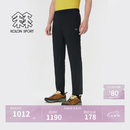 KOLON SPORT/可隆户外休闲裤 男士接触凉感UPF40+修身X-TRICOT长裤 LHLP6MN159-BK 黑色 L 175/82A