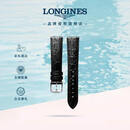 浪琴（LONGINES）时尚系列 男士牛皮革表带+精钢镀铑表扣L682122618