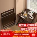 爰京书桌学习桌家用电脑桌可调节折叠写字桌书桌小户型办公桌80*40