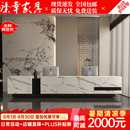 臻幸店铺小型酒店物业美容院网红吧台服装店收银柜台接待台前台定制 鱼肚白+黑色 400x60x100cm
