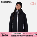 ROSSIGNOL金鸡女士滑雪服PISTE系列防风保暖P棉专业单双板滑雪套装 黑色-RLNWJ06 L