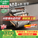 康宝（Canbo）【新国标】家用大容量304不锈钢嵌入式磐石三层消毒柜二星级碗筷消毒碗柜政府补贴XDZ110-EN321PRO