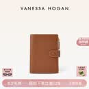 VANESSA HOGAN VH女包简约护照夹真皮短款零钱包轻奢卡包钱夹七夕礼物送女友