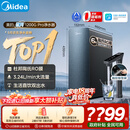 美的（Midea）家用净水机星河系列1200G PRO 6年长效陶氏RO 0阻垢剂反渗透直饮净水器厨下式净饮机 鲜活零陈水