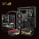 ROG20周年限量套装 X870E主板+幻刃 DDR5 内存+龙神一体式水冷+ 雷神3代 3000W电源+ GR20机箱