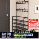 木双福鞋架门口多层家用鞋帽一体鞋柜出租屋置物架宿舍收纳柜