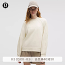 lululemon丨Scuba 女士超宽松款套头卫衣 *文字徽标 LW3JDBS 浅象牙白 M /L