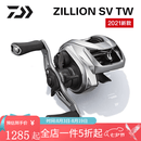 达亿瓦（DAIWA）子龙zillion sv tw2021款国际版日版远投竞技防炸线路亚水滴轮子 21款子龙SV TW 7.1速比国际版 左手型